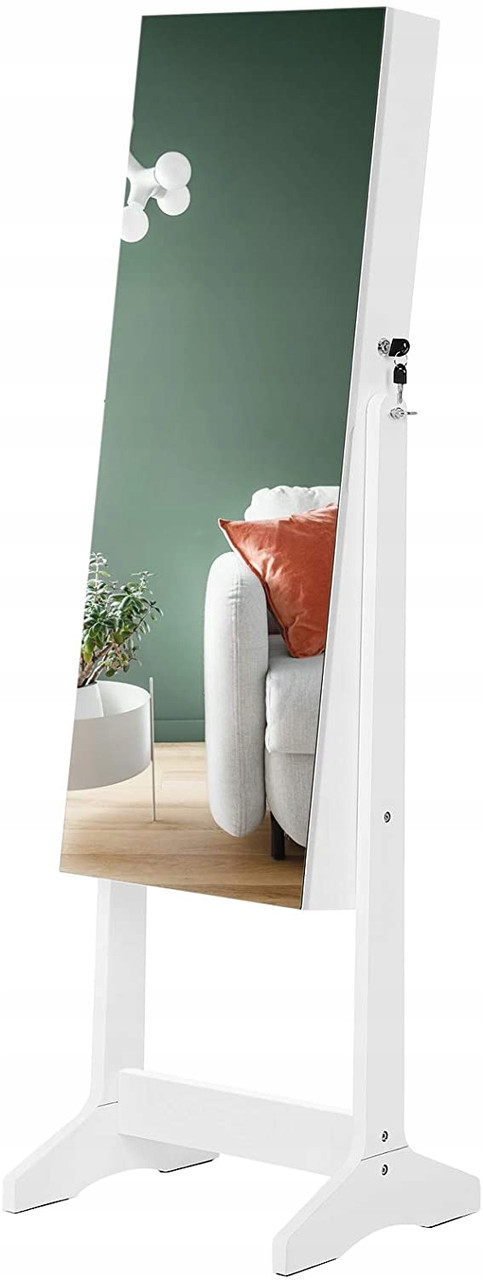 Дзеркало  шафа  для  біжутерії  біле  SE-0645, фото 1