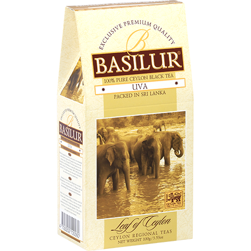 Чорний чай Basilur Ува колекція Лист Цейлону 100 г, фото 1