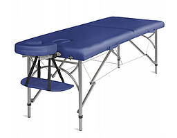 Масажний  стіл  Medimas  двосегментний  алюмінієвий  70  см  Синій