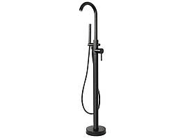Змішувач  підлоговий  чорний  Silla  Black