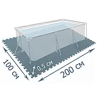 Мат-підкладка  для  басейнів  Intex  29084,  ▭  200  х  100  см