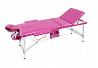 Масажні  столи  трисегментні  Алюмінієві,  однотонні