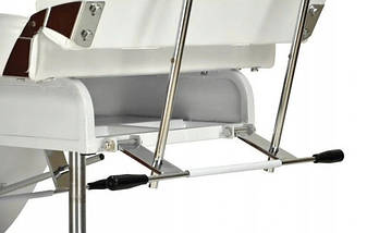 Канапа косметологічна Activ A 234D з гідравлічним підйомом Біла, фото 3