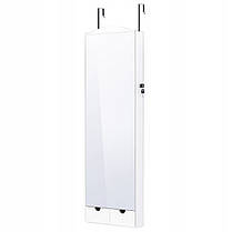 Дзеркало  шафка  LANGRIA  підвісна  для  біжутерії  Біла, фото 2