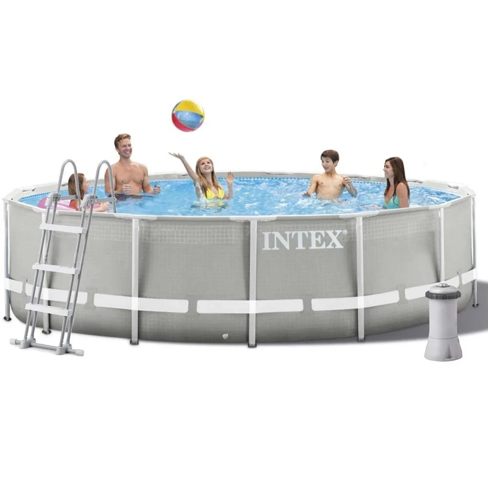 Каркасний  басейн  Intex  26720,  427  х  107  см  (3  785  л/год,  драбина,  тент,  підстилка)