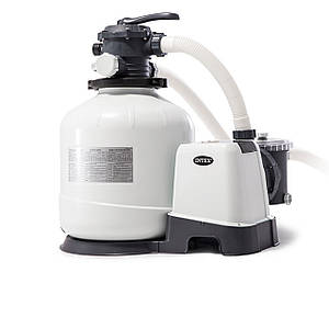 Пісочний насос із хлоргенератором Intex 26676 new (ECO15220-2 / QX2100), 7 900 л/год – хлор 7