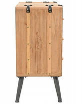 Тумба приліжкова в ретро стилі з ялини 91 х 35 х 73 см, фото 2