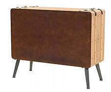 Тумба приліжкова в ретро стилі з ялини 91 х 35 х 73 см, фото 3