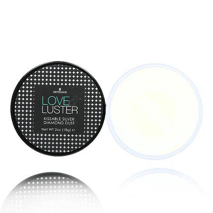 Мерехтлива пудра для тіла Sensuva - Love & Luster Kissable Diamond Dust (50 мл) їстівна, без цукру, фото 3