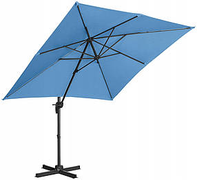 Парасолька  садова  Uniprodo  квадратна  250  х  250  см  з  поворотом  на  360°