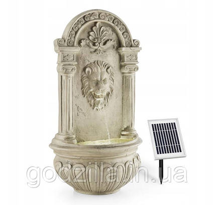 Фонтан  настінний  LED  Blumfeldt  Löwenstein  41x72x22  Сірий