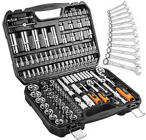 Набір  змінних  головок  NEO  08-666+ключі