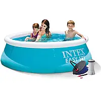 Надувний  басейн  Intex  28101  -  3,  183  х  51  см  (2  006  л/год,  тент,  підстилка,  насос)