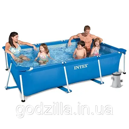 Каркасний  басейн  Intex  28270  -  3,  220  х  150  х  60  см  (2  006  л/год,  тент,  підстилка)