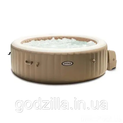 Надувний джакузі - СПА Intex 28476, 196 х 71 см (4-х місць: 1 741 л/рік, аеро, термотент)