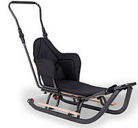 Санки  SZMK-024  з  теплим  сидіння  Чорний