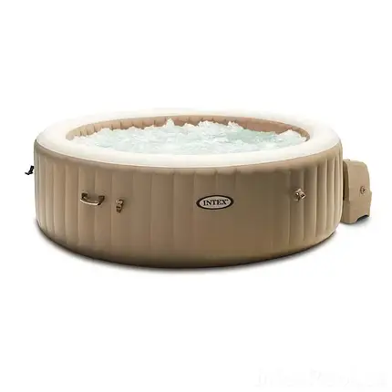 Надувний джакузі - СПА Intex 28476, 196 х 71 см (4-х місць: 1 741 л/рік, аеро, термотент), фото 1