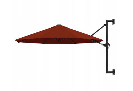 Парасолька  настінна  Filbee  3  м  Теракотовий, фото 1