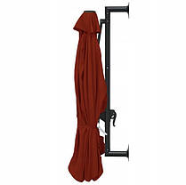 Парасолька  настінна  Filbee  3  м  Теракотовий, фото 3