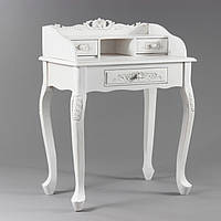 Секретер  різний  білий  у  класичному  стилі