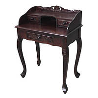 Секретер  різній  у  класичному  стилі  темне  червоне  дерево