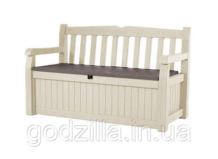 Лава-скриня  Keter  Eden  Garden  Bench  265  л.  230398  для  зберігання  бежева  (183978)