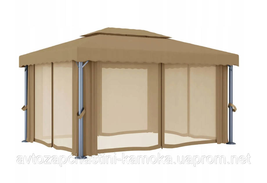 Павільйон VidaXL 3х4 м + москітна сітка, фото 1