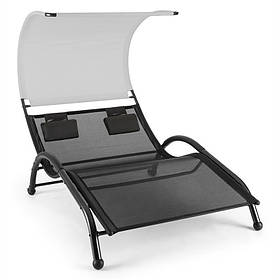 Лежак-шезлонг  CAPS  BLUMFELDT  Чорно-сірий