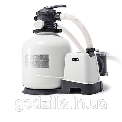 Пісочний насос із хлоргенератором Intex 26676 new (ECO15220-2 / QX2100), 7 900 л/год – хлор 7