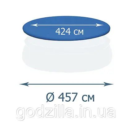 Тент-чохол  InPool  33034-1,  для  надувного  басейну  Ø  457  см