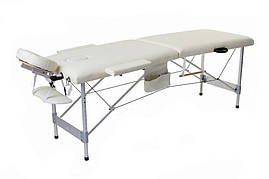 Масажний  стіл  двосегментний  алюмінієвий  4  кольори