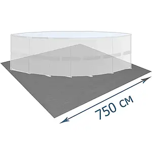 Захисна  підстилка  під  басейн  InPool  55355,  ▭  750  х  750  см