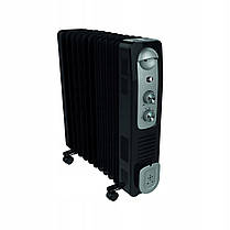 Обігрівач масляний Equation 11 ребер 2900 Вт + Турбо вентилятор, фото 3