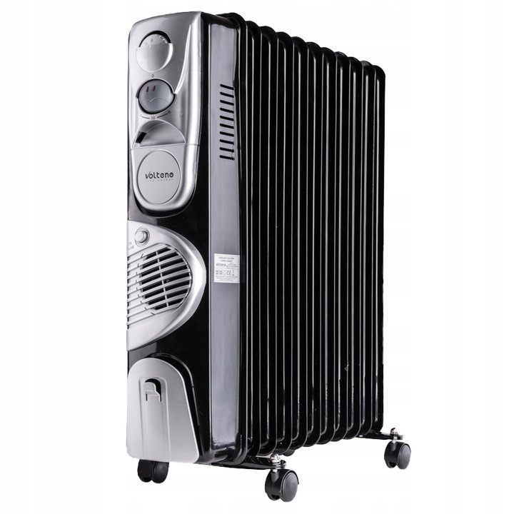 Обігрівач  масляний  Volteno  2900  W  +  Turbo  вентилятор