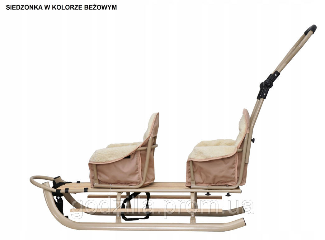 Санки  подвійні  DUO  Twin, фото 1