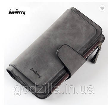 Гаманець  жіночий  класичний  baellerry  Темно-сірий