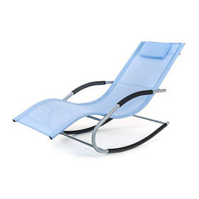 Лежак  крісло  гойдалка  BERGAMO  Blu
