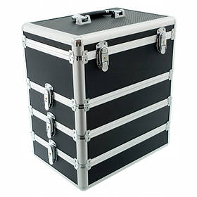 Косметичний  кейс  Red-Ice  4-секції  Чорний