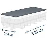 Тент-чохол  InPool  33016,  для  каркасного  басейну  ▭  549  х  274  см