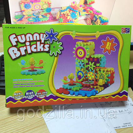 Дитячий  конструктор  Веселі  шестерні  Funny  Bricks  від  3  років