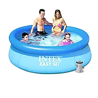 Надувний  басейн  Intex  28112,  244  х  76  см  (1250  л/год)