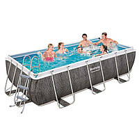 Каркасний  басейн  Bestway  56721  -  1,  404  х  201  х  100  см  (сходи)