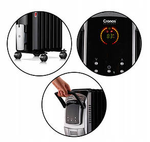 Оливний нагрівач Cronos Heaters 2500 Вт + Пульт, фото 2