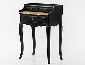 Секретер чорний прованс 62 см, фото 1