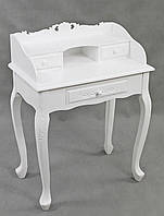 Секретер  різний  білий  у  класичному  стилі