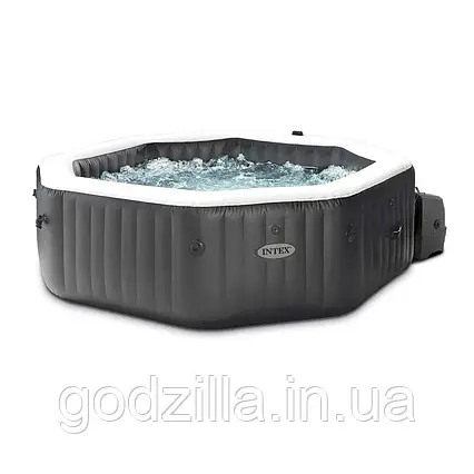 Надувний джакузі - СПА Intex 28462, 218 х 71 см (6 місць: 3 г/рік - 1741 л/рік, аеро, гідро)