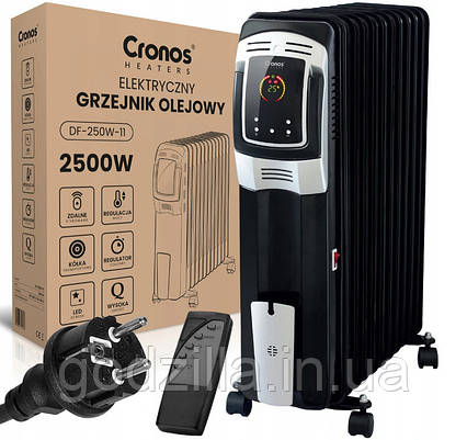 Оливний  нагрівач  Cronos  Heaters  2500  Вт  +  Пульт