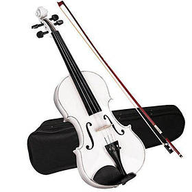 Скрипка  біла  3/4