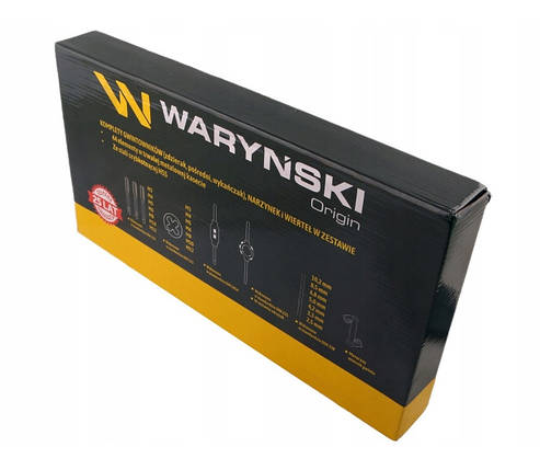Набір мітчиків і плашок WARYlt;unkgt; SKI M3-M12 44ел., фото 3