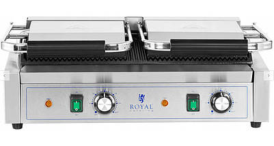 Гриль контактний притискний Royal 3600 Вт 48x23 см, фото 5